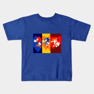 The sonic crew Kids T-Shirt